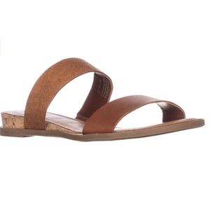 Womens AR35 Easten Flat Two Strap Sandals,8.5